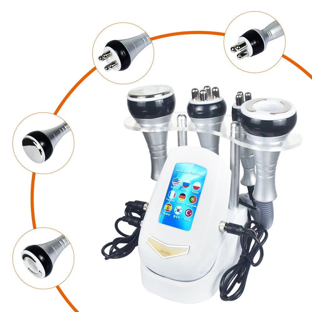 4-in-1 Ultrasonic Cavitation RF Vacuum Body Shaper