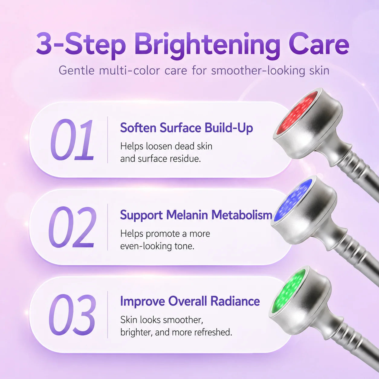 LED Light Wave Vacuum Beauty Device for Body Care