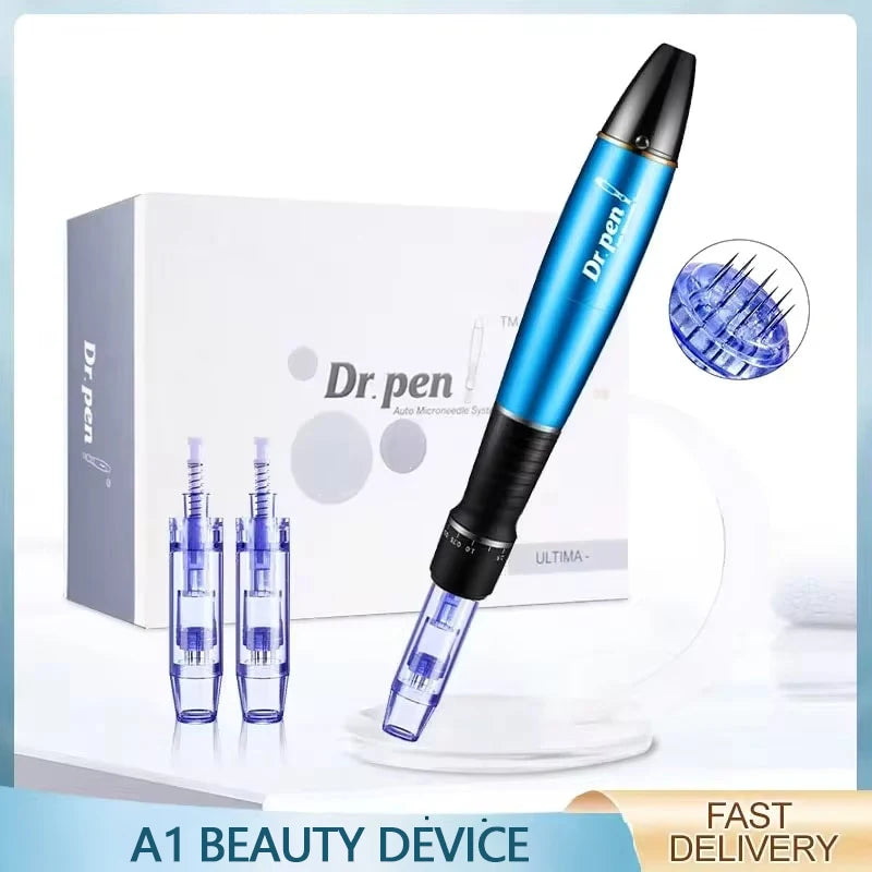 Electric Microneedling Derma Pen – 5-Speed Facial Tool