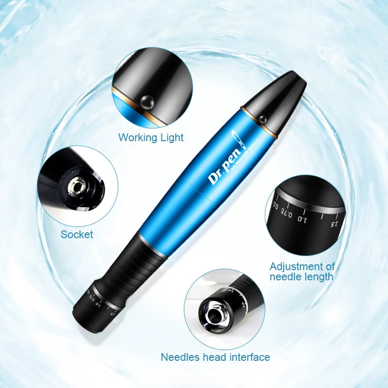 Electric Microneedling Derma Pen – 5-Speed Facial Tool