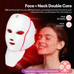 LED Light Therapy Face And Neck Mask – 7-Color Skin Care