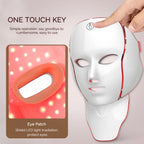 LED Light Therapy Face And Neck Mask – 7-Color Skin Care