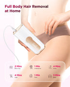 IPL Laser Hair Removal Device – At-Home Full Body Epilator
