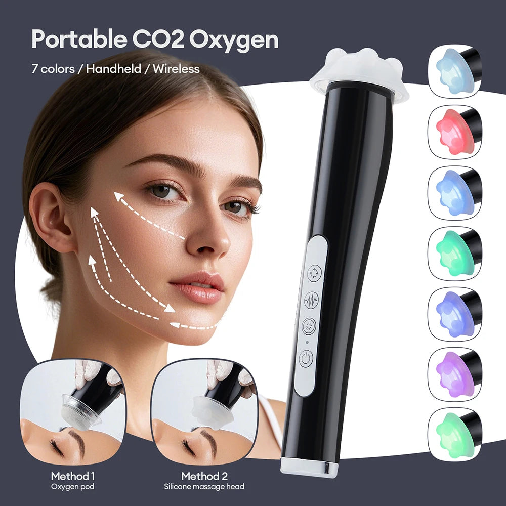 CO2 Oxygen Bubble Facial Pen – Portable Skin Tightening